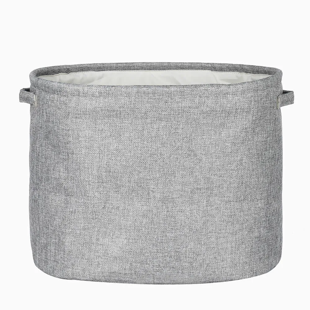 CAPRI GREY PET TOY BASKET