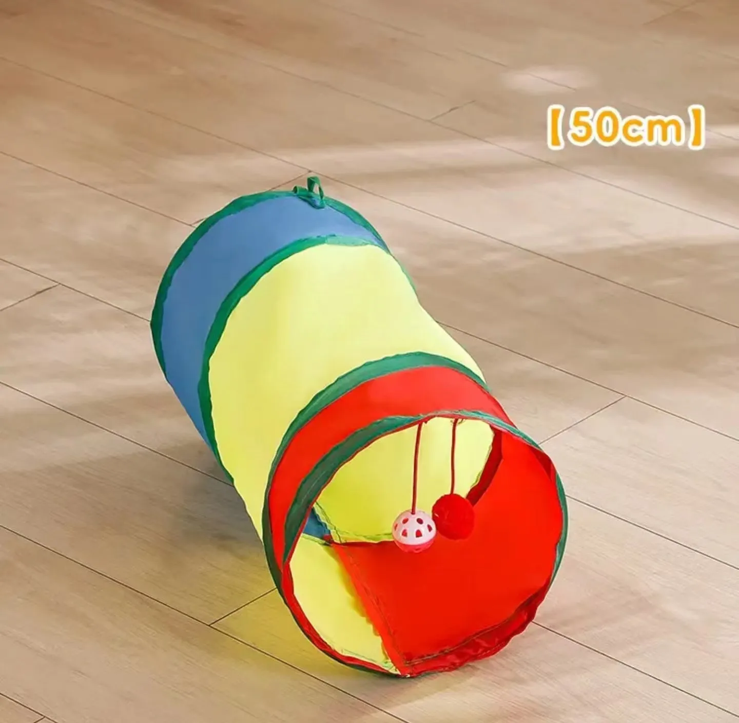 Cat Tubes and Tunnels Collapsible，Interactive Cat Toy