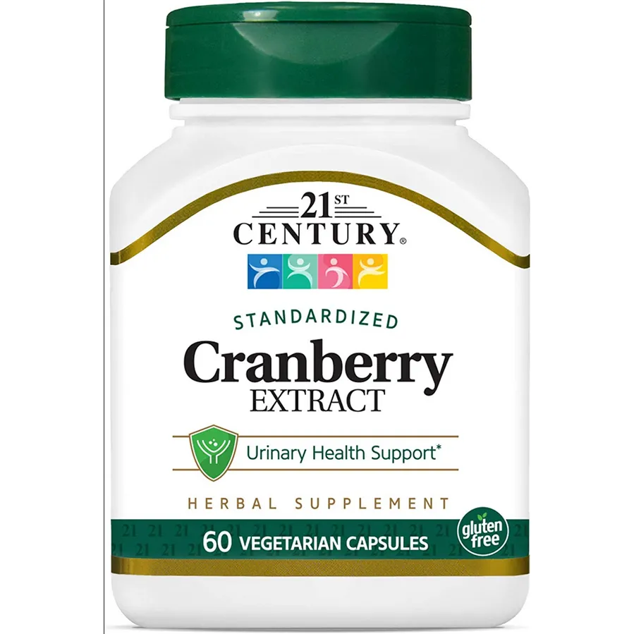Cranberry Extract 400 mg Urinary Health Supplement by 21st Century 60 Capsules