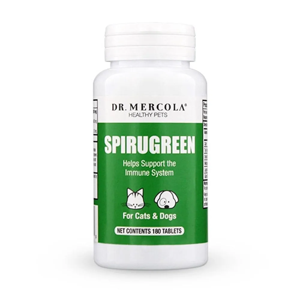 Dr. Mercola Spirugreen Pet Supplement 180 Tablets