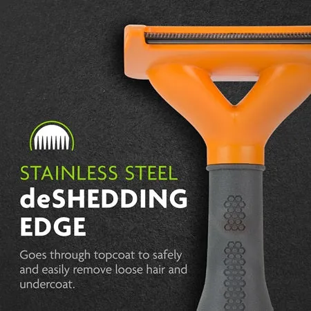 FURminator Deshedding Long Hair Dog Tool