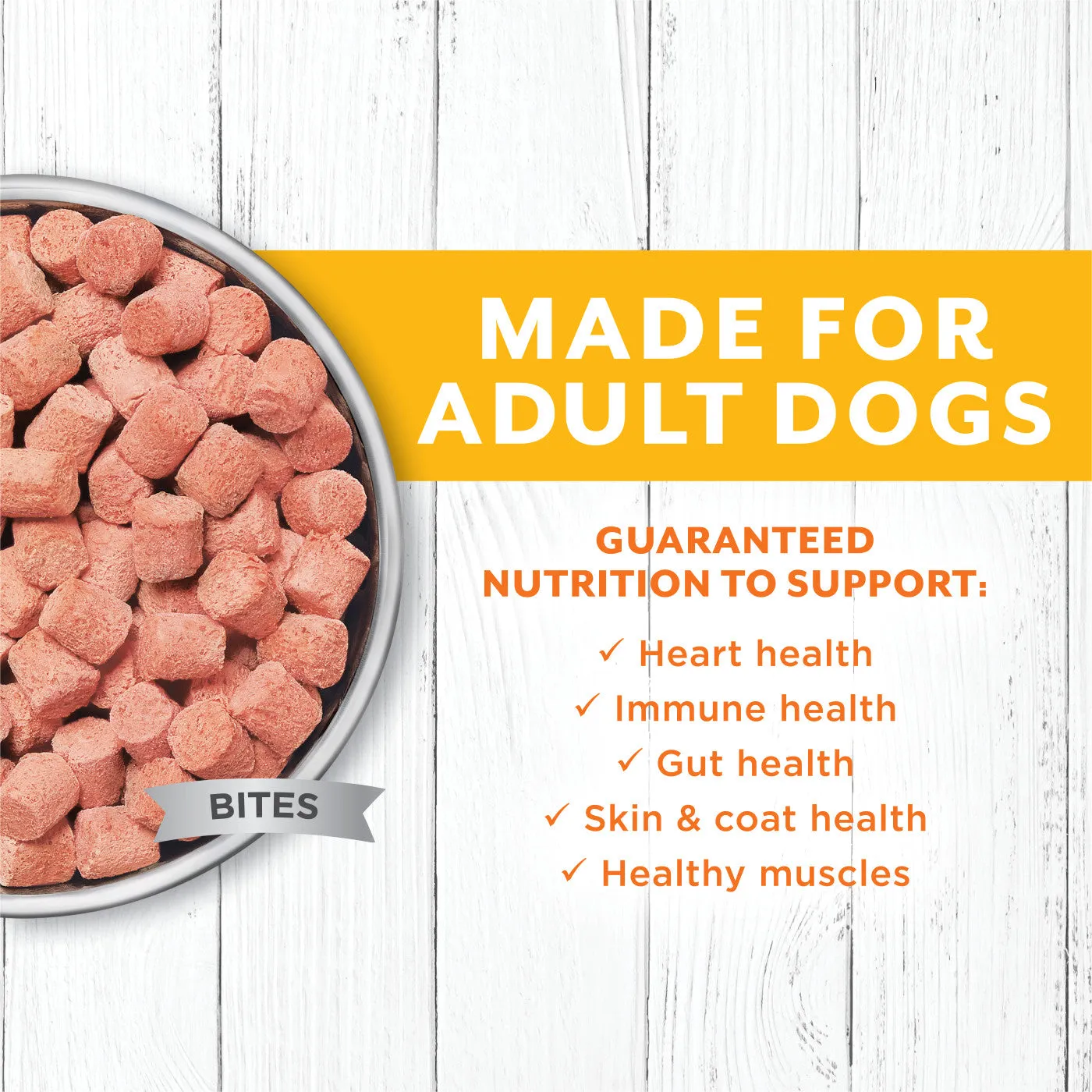 Instinct  Raw Longevity Frozen Bites Chicken Dog Food