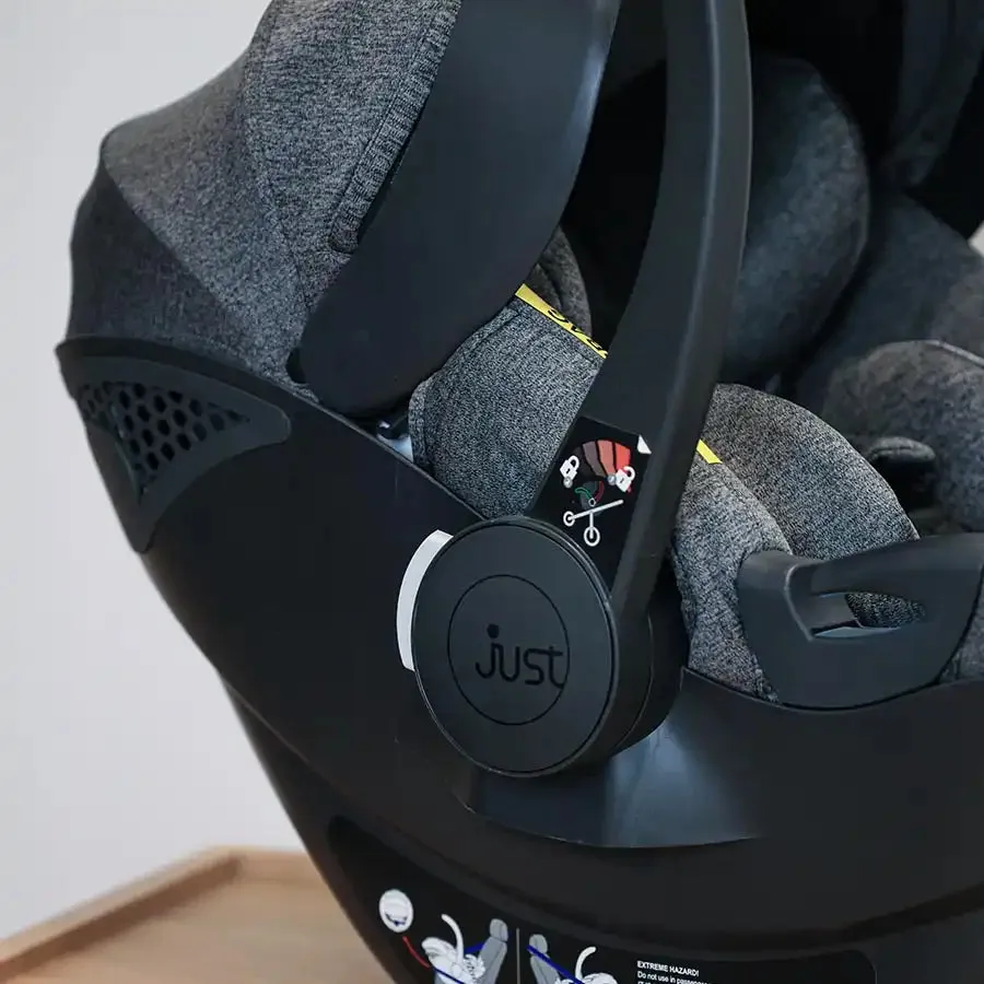Just Essentials Infant Carseat With Isofix (Grey)