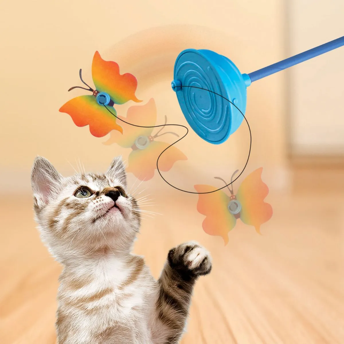 Kong Purrsuit Butterfly Teaser Cat Toy
