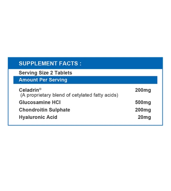 Natural Pet® Advance Joint Care Formula Tablet for Cats & Dogs