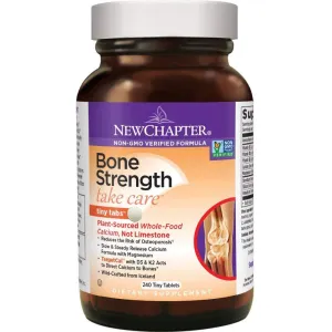 New Chapter Bone Strength Take Care with Vitamin D3   K2   Magnesium - 240 Tiny Tablets