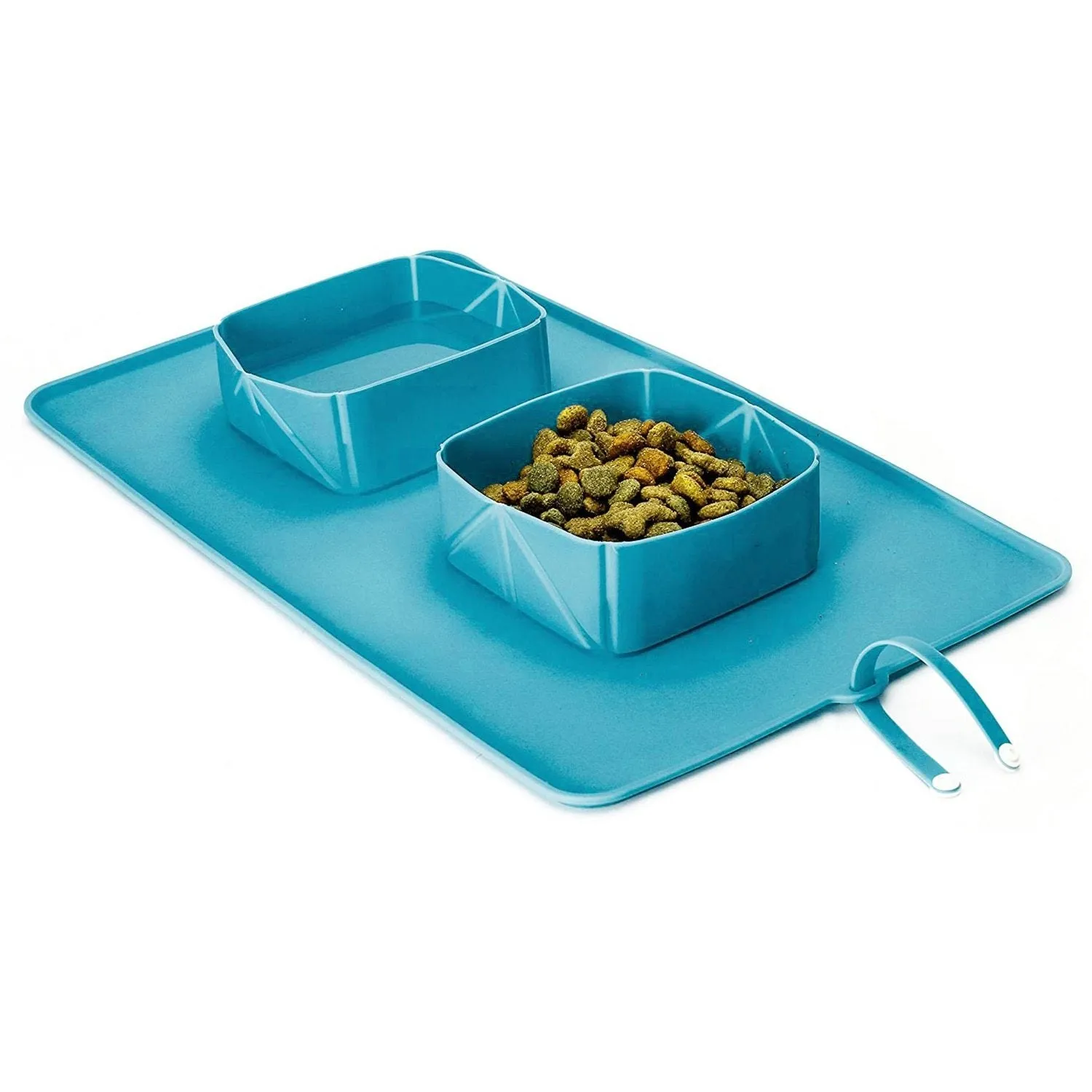 Portable Travel Rollup Pet Feeder