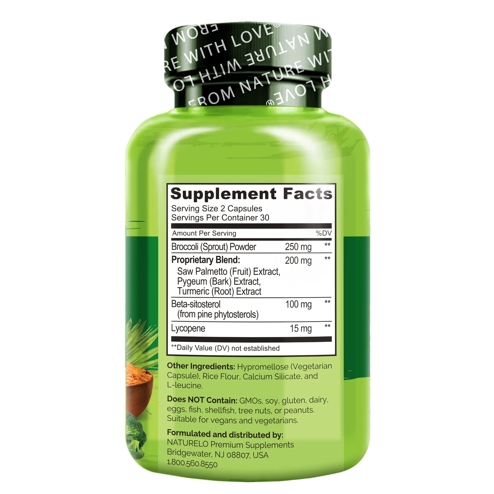 Prostate & Urinary Health Supplement with Saw Palmetto