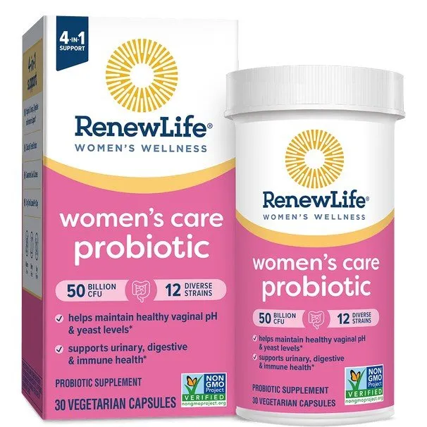 Renew Life Ultimate Flora Women's Vaginal Probiotic 50 Billion 30 VegCap