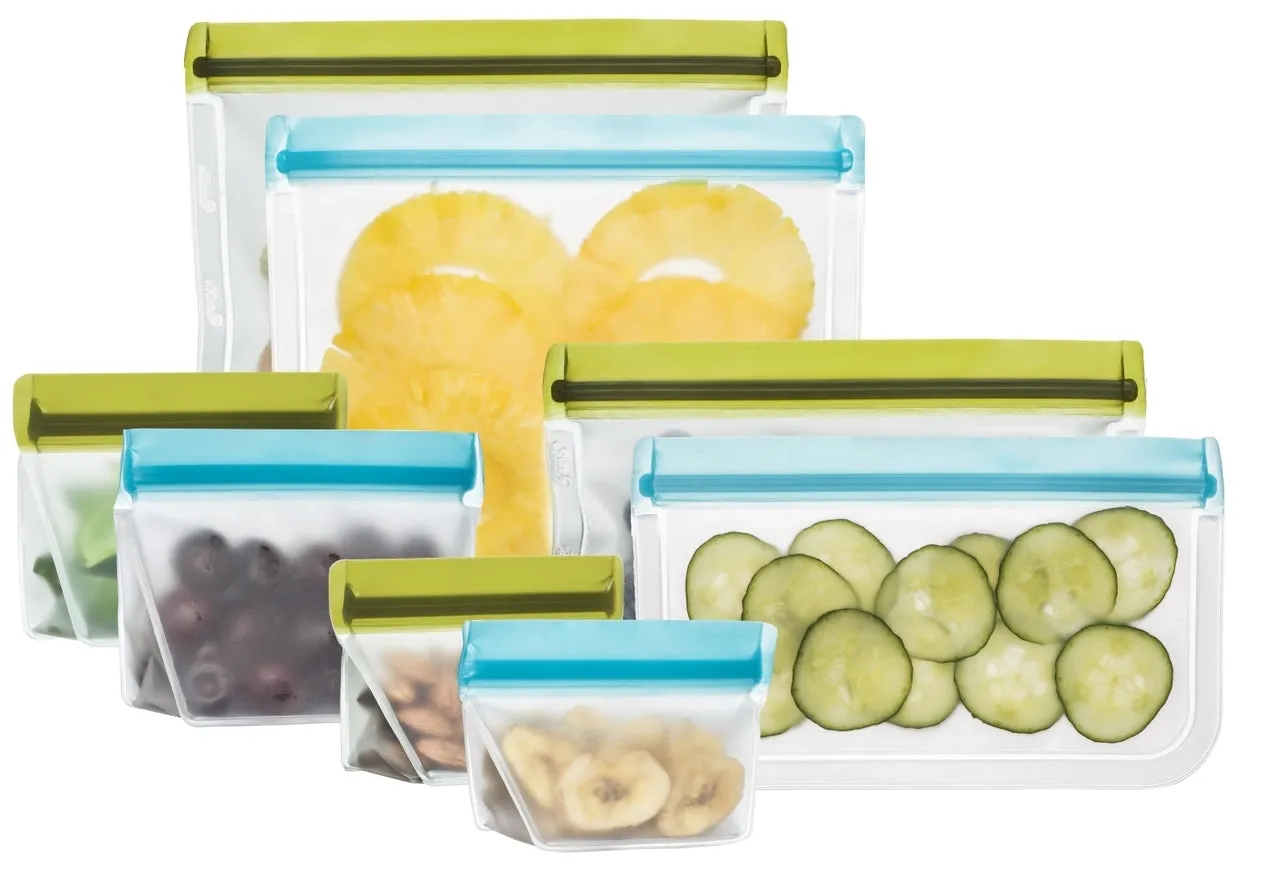 (re)zip - Reusable Storage Bag Kit 8 Pack
