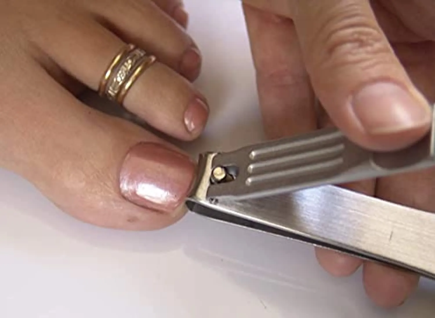 Seki Edge Stainless Steel Toe Nail Clippers (SS-107) Stainless Steel Toenail Clippers for Men & Women - Sharp Cutting Edges for Thick Nails - Professional & Home Use - Made in Japan