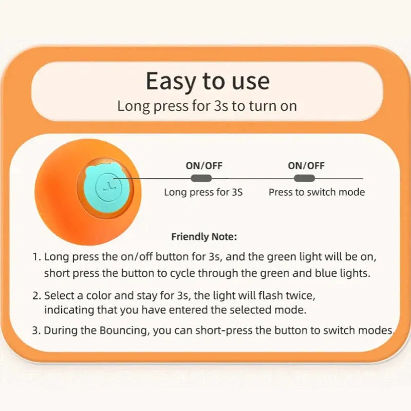 Smart Interactive Ball for pets