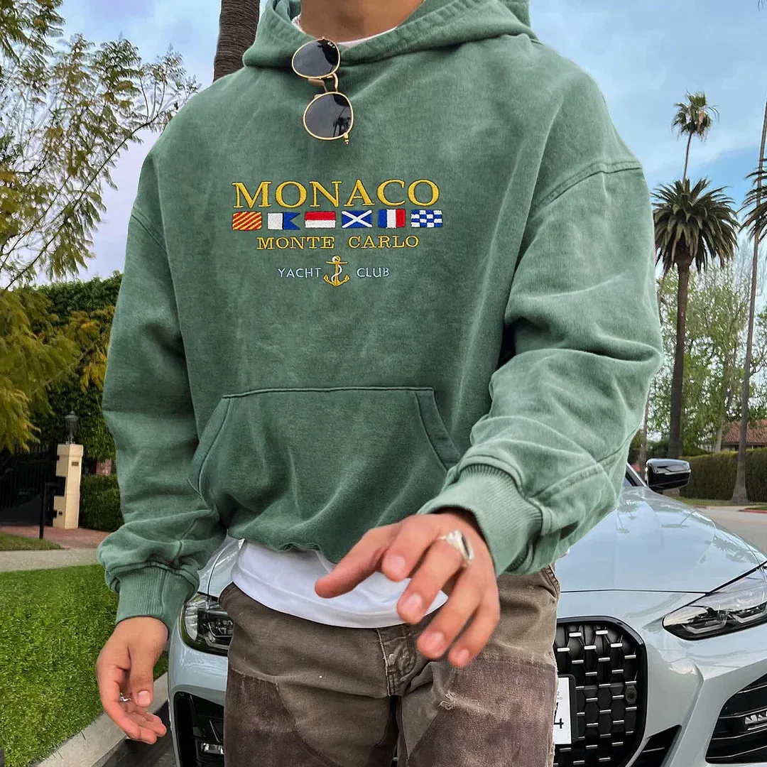Stylish men's hoodie - comfortable cotton for any occasion