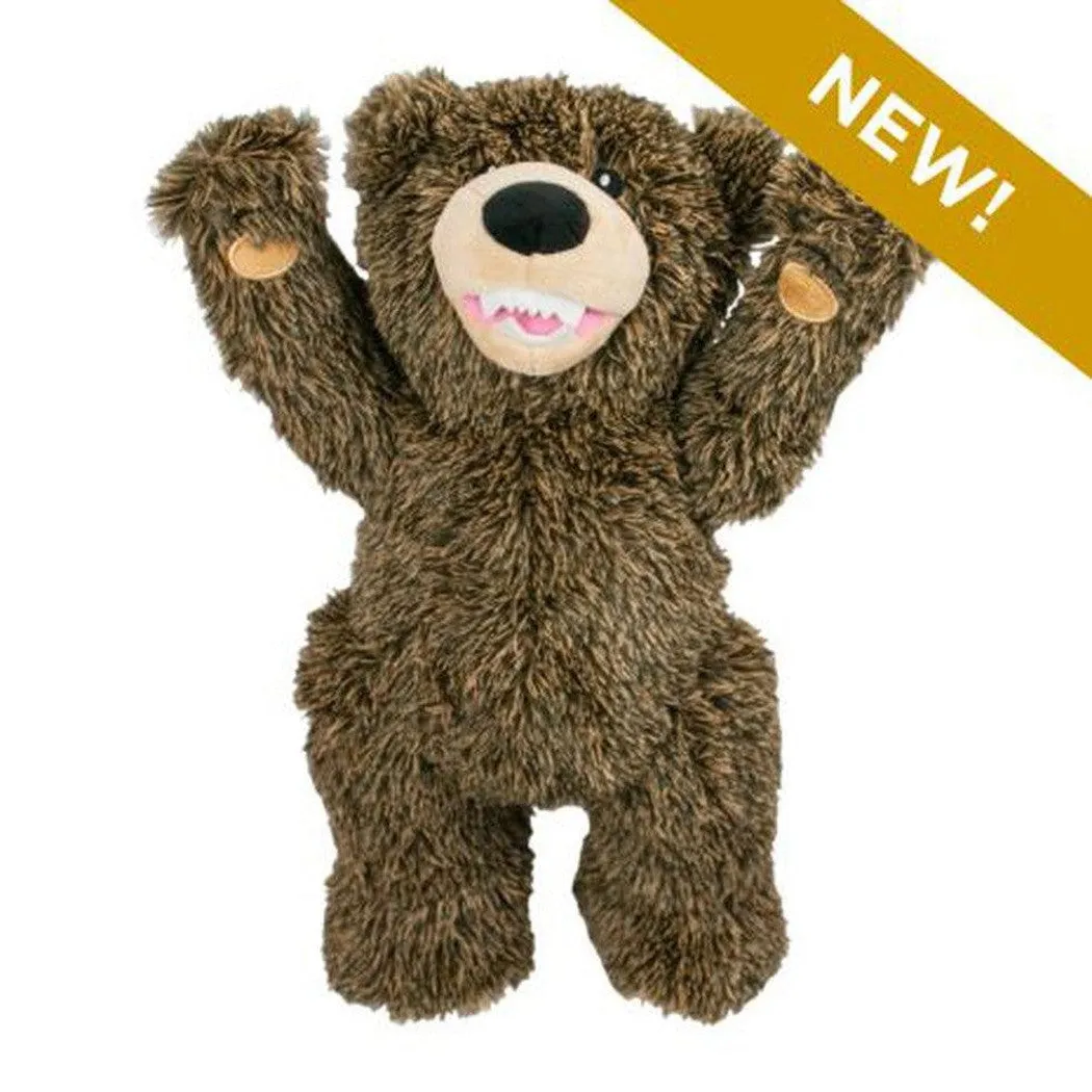 Tall Tails Rope Body Grizzly Bear 14"