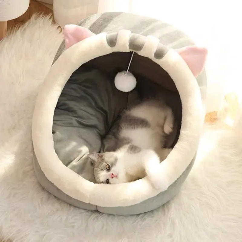 Warm Soft Cat Bed