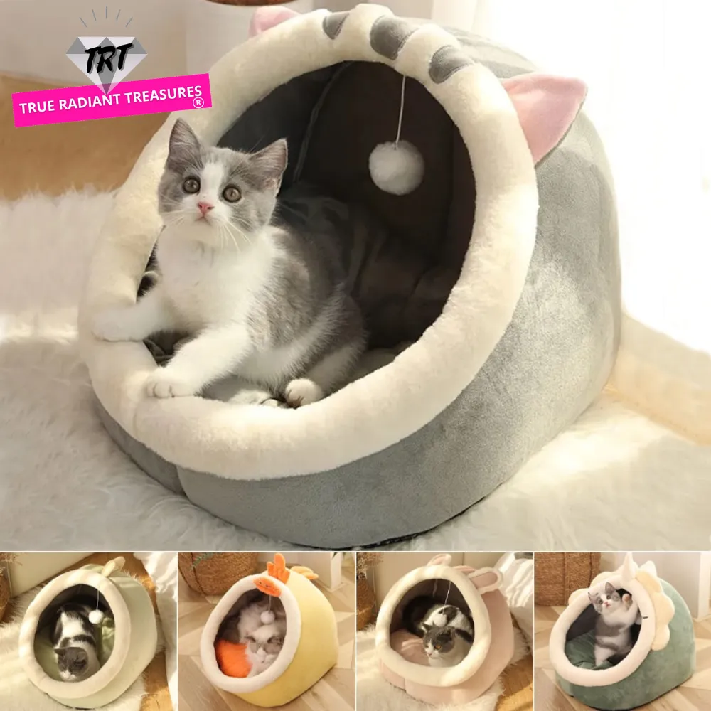 Warm Soft Cat Bed