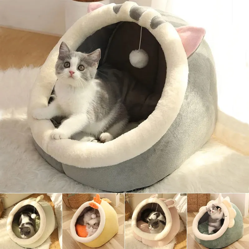 Warm Soft Cat Bed