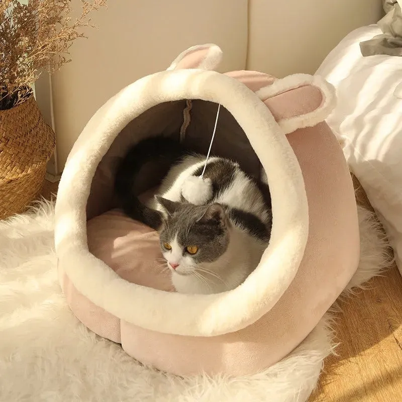 Warm Soft Cat Bed