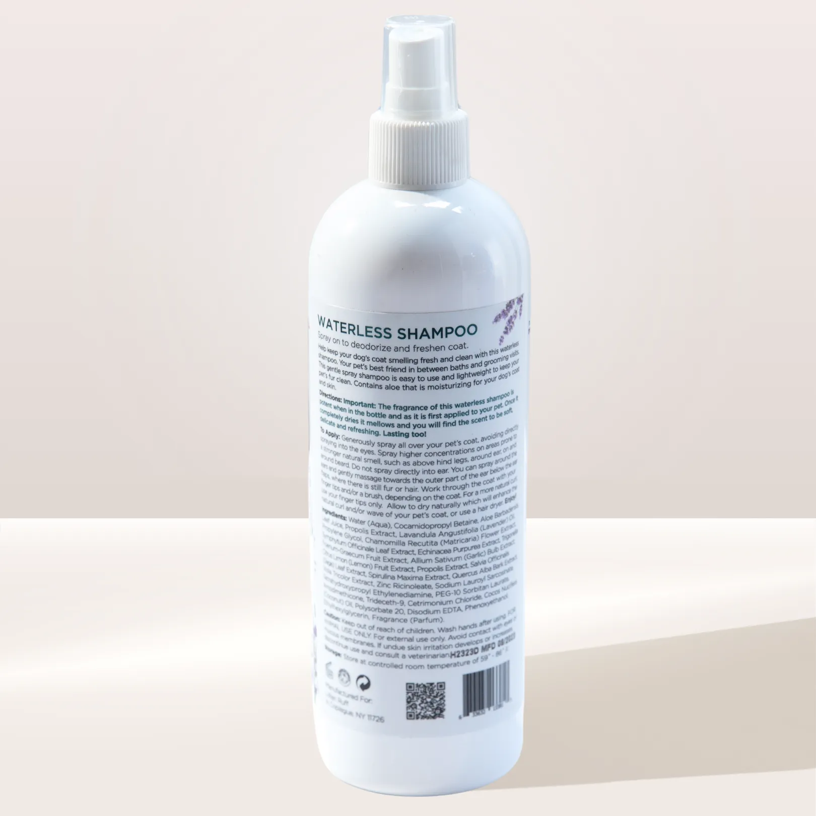 Waterless Shampoo - Lavender Coconut (16oz With Brush)