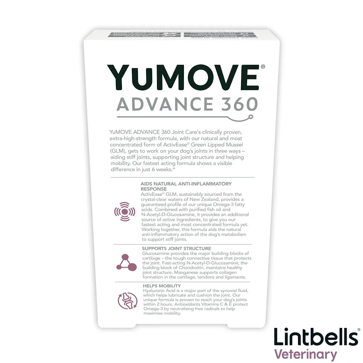 YuMOVE Advance 360 Joint Care for Dogs - 60/120/270